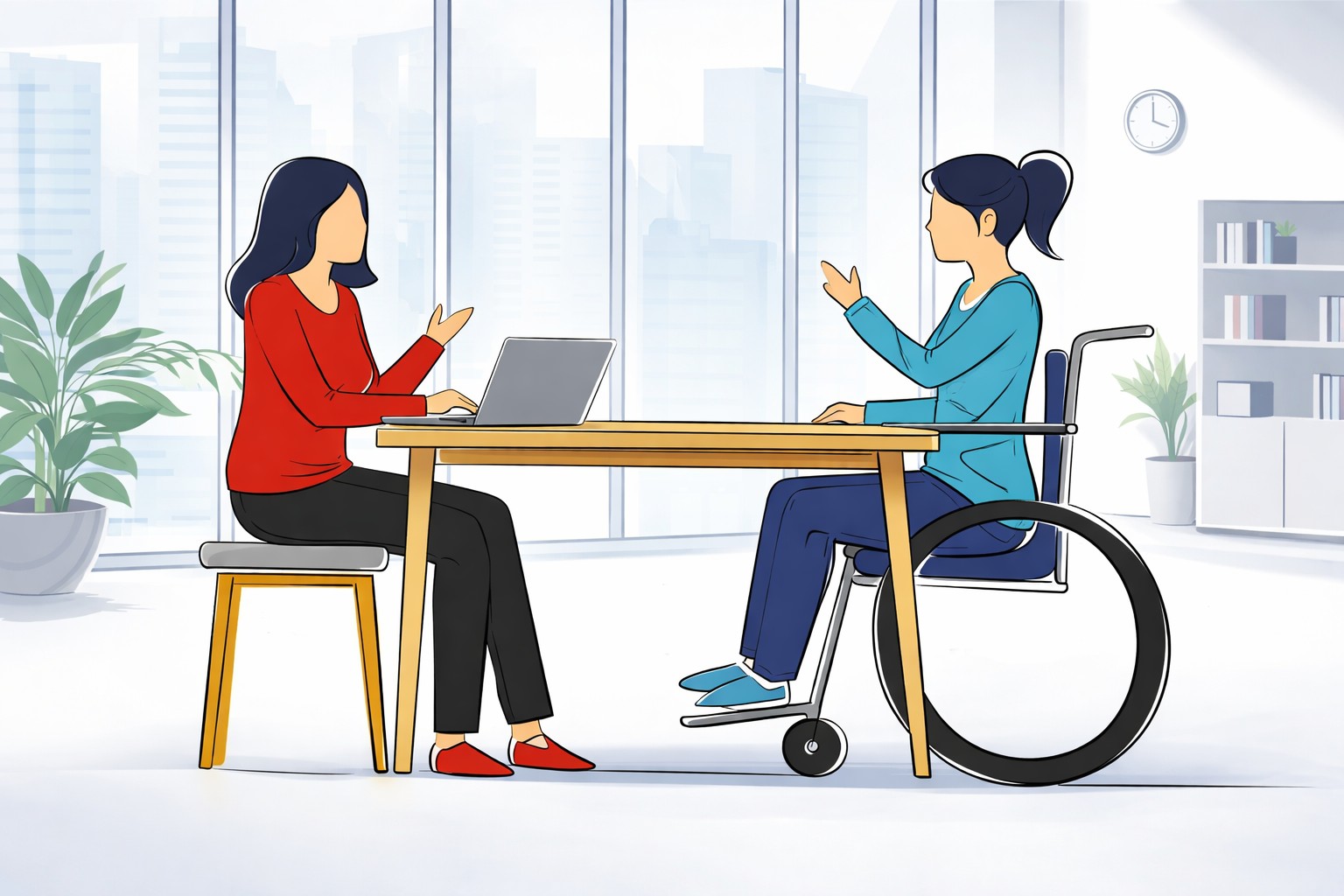 Support conversation